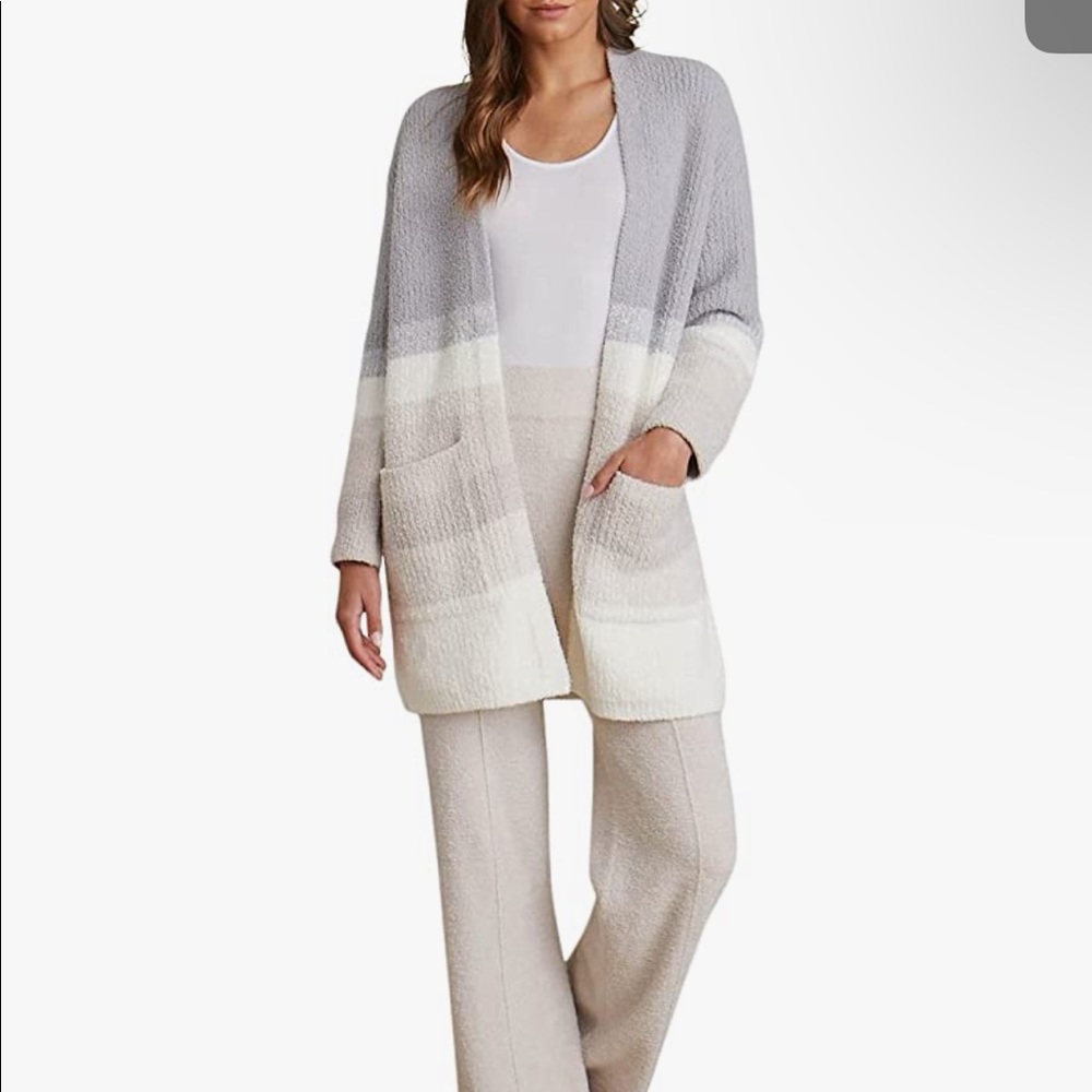 Barefoot Dreams CozyChic Sunset Boyfriend Cardigan